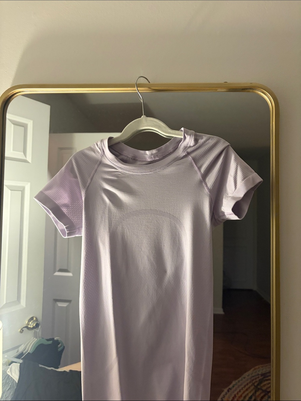 lululemon athletica Short Sleeve Active Tee in Light Lavender